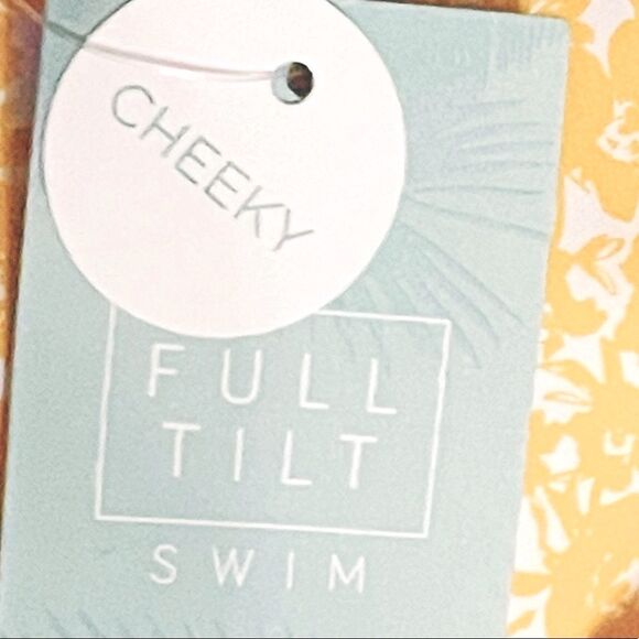 NEW Tilly’s Full Tilt Yellow Floral Print Bikini - Picture 7 of 9